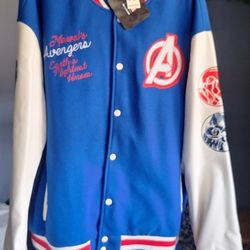 Marvel | Aero The Avengers Varsity Bomber Jacket 3XL