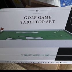 Home Collection Golf Game Tabletop Set