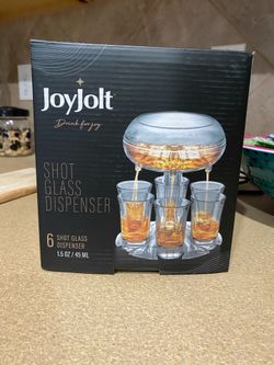 New in box Joyjolt Shot Glass Dispenser