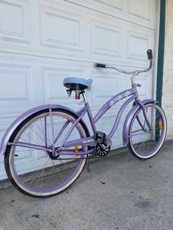Green line Beach Cruiser Bike