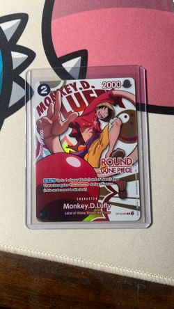 Monkey D. Luffy - One Piece x Round 1 Promo Card - OP16-095 - ENGLISH - POSSIBLE PSA10