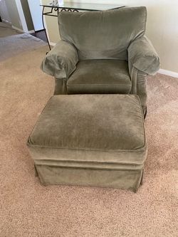 Chairs with Ottomans