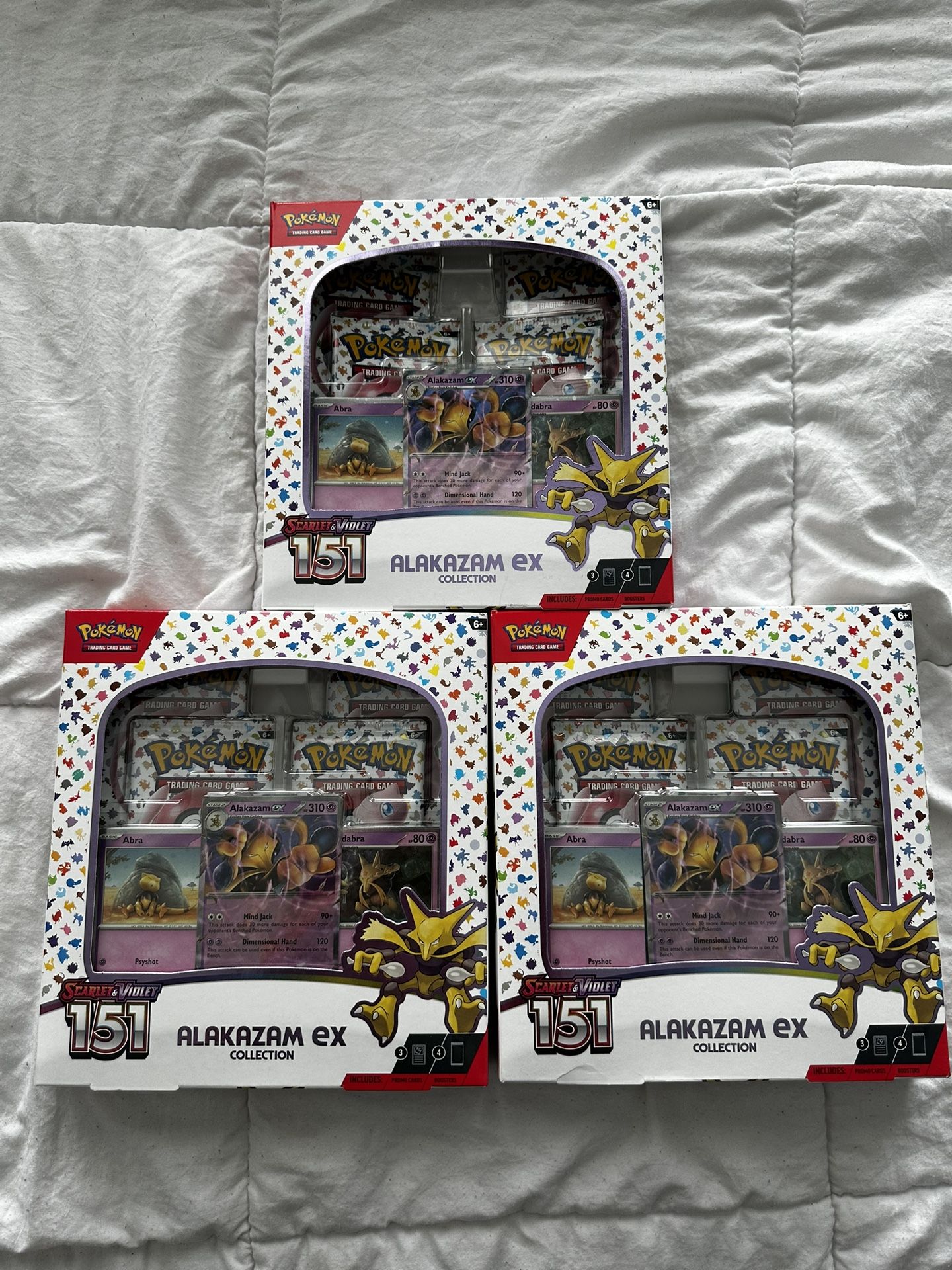 Pokemon TCG Scarlet & Violet 151 Alakazam ex Collection New