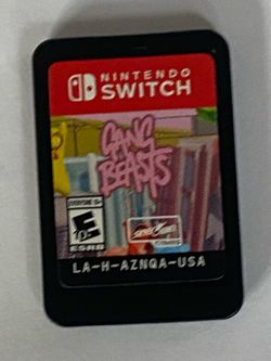 Nintendo switch gang beast