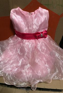 Pink dress, size 1, little girls dress, party, birthday occasion