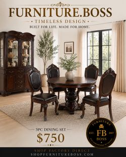 Traditional Dining Room Table Set