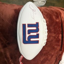 Odell Beckham Jr Signed Football