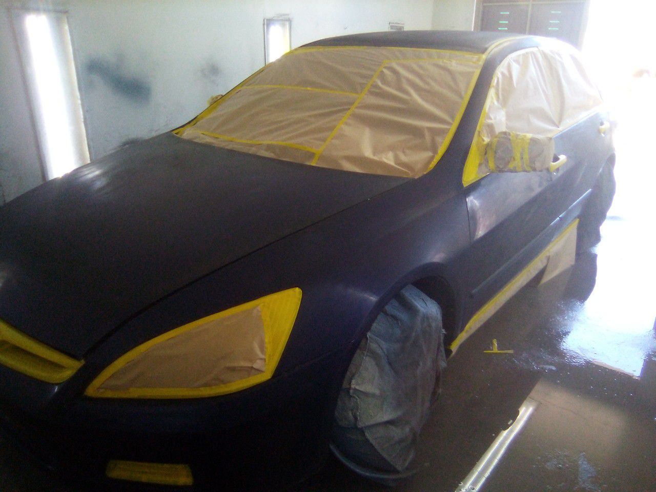 Trade work for body work and paint
