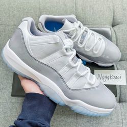 nike air Jordan 11 retro low cement grey shoes 9.5