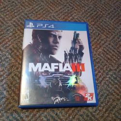 MAFIA III PS4 SONY PLAYSTATION 4 VIDEO GAME 2K COMPLETE W/MANUAL & MAP