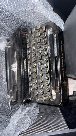 Vintage typewriter