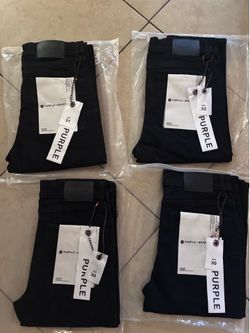 Purple Brand Jeans all black