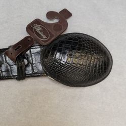 New American Alligator Belt