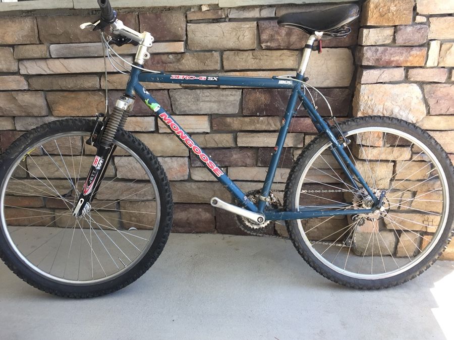 1996 Mongoose zero-g sx hardtail mountain bike