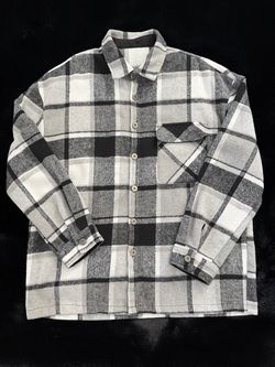 Black and Gray flannel
