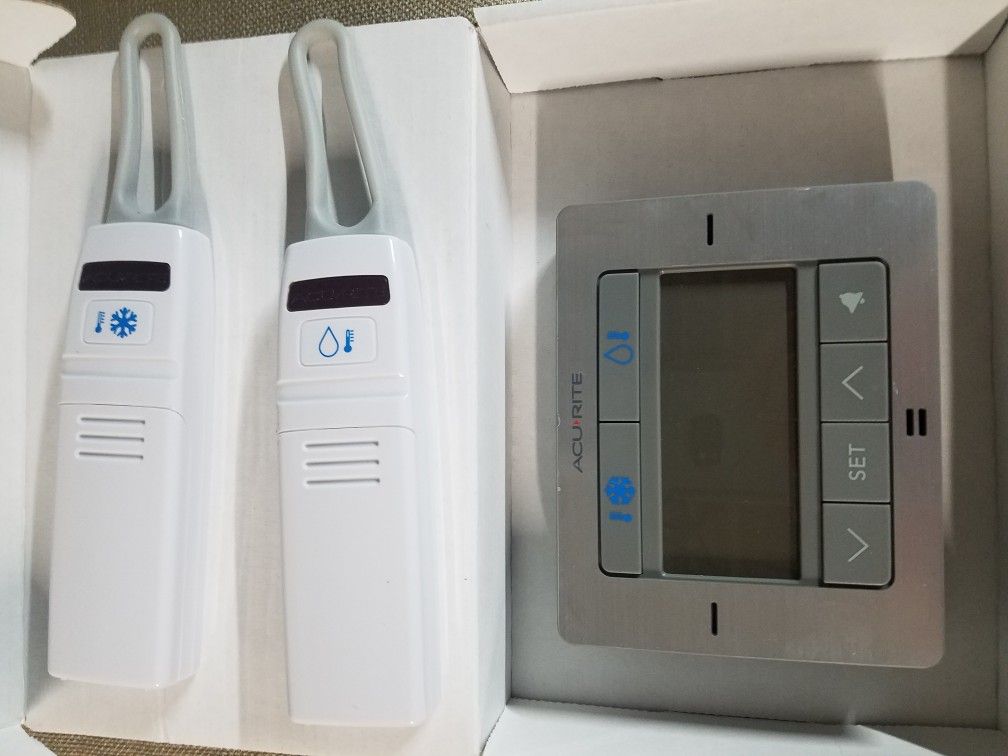 AcuRite Wireless Fridge and Freezer Thermometer with Alarm