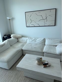White Cloud Couch - City Furniture Nixon Cloud Couch - PICKUP BRICKELL MIAMI