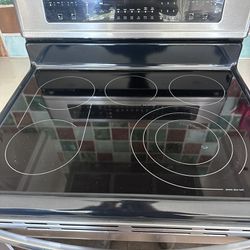 Stove with Double Oven 