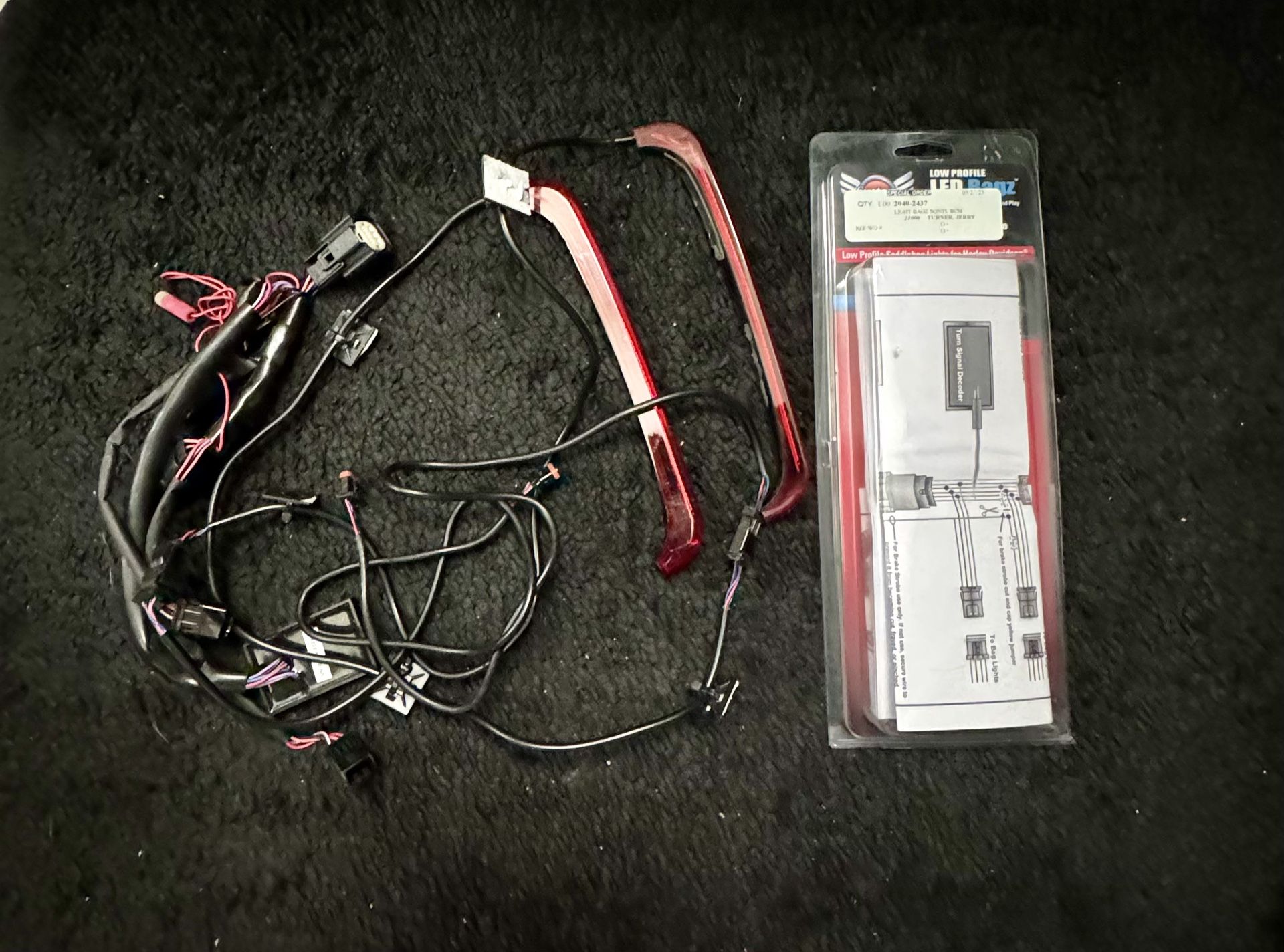 Harley Davidson, razor break and tail light kit