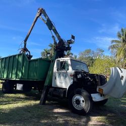 1995 Internacional 4900 Grapple Truck