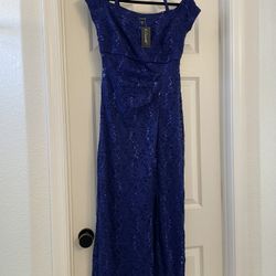 Vestido De Fiesta Azul