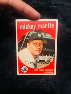 Mickey Mantel #10 Raw ungraded