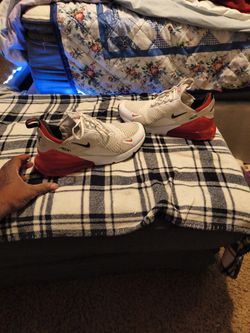 Nike Air Max 270 White With Red Colorway