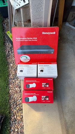 Honeywell performance series DVR 5 cameras