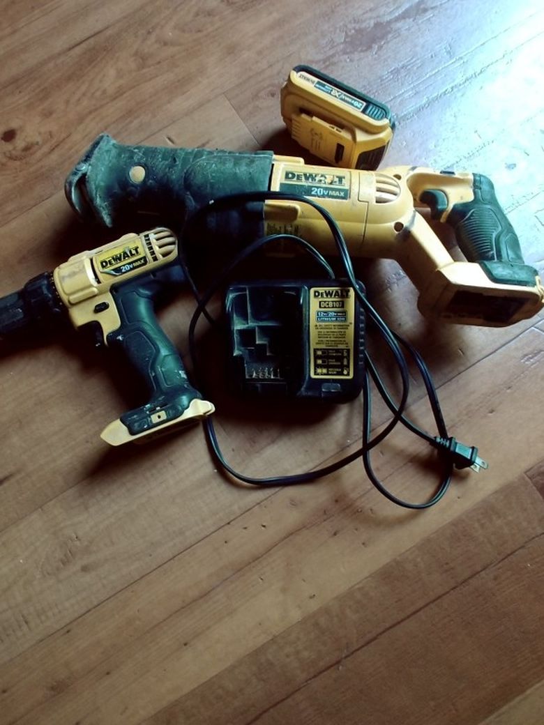 Drill Reciprocating saw