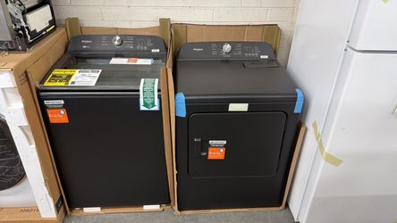 NEW WHIRLPOOL TOP LOAD W/D ELECTRIC