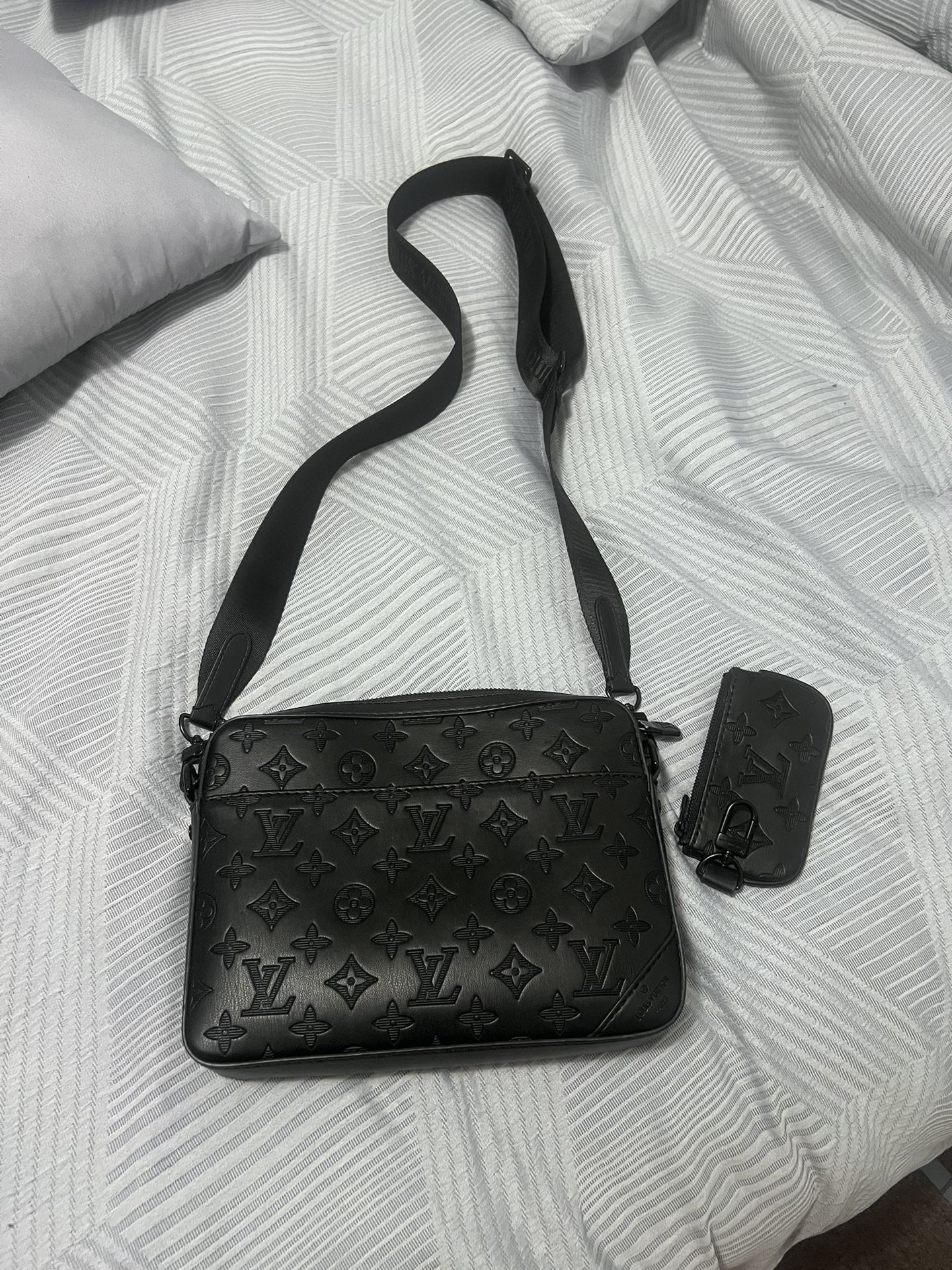 LV Messenger Bag and Wallet