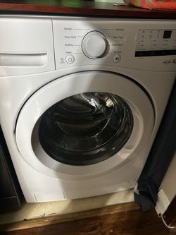 LG Front Load Washing Machine White