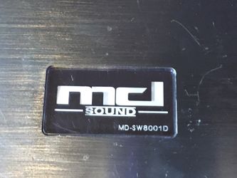 Md sound 5000 watts competition amplifier for 170$ Can test before buying