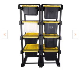 storage tote rack
