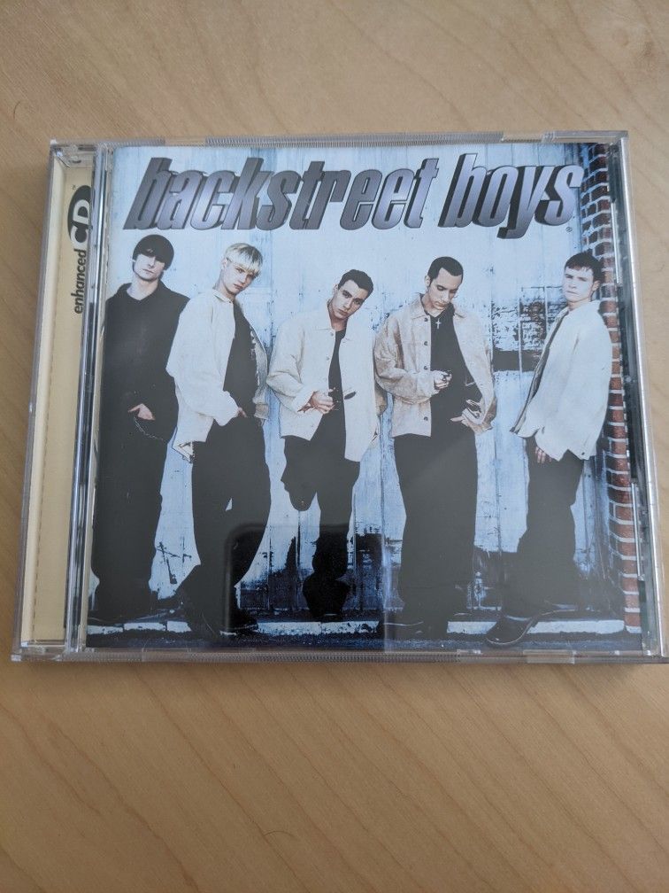 Backstreet Boys by The Backstreet Boys Enhanced CD & Case