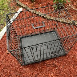 Dog Crate 24x18 Double Door 