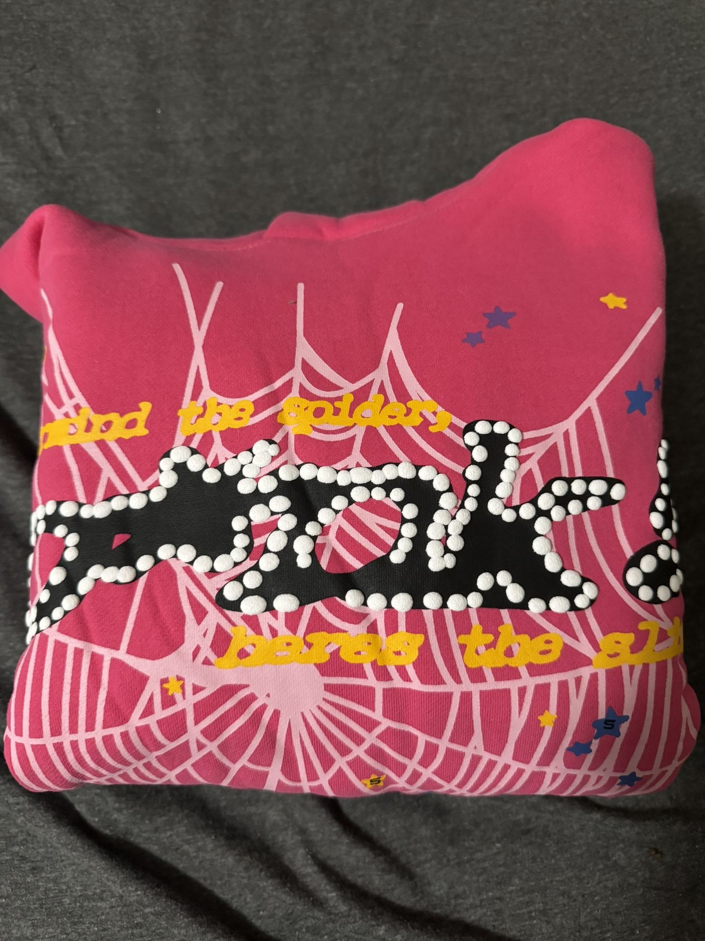 Sp5der P*NK Hoodie Pink. Read Describing For Info