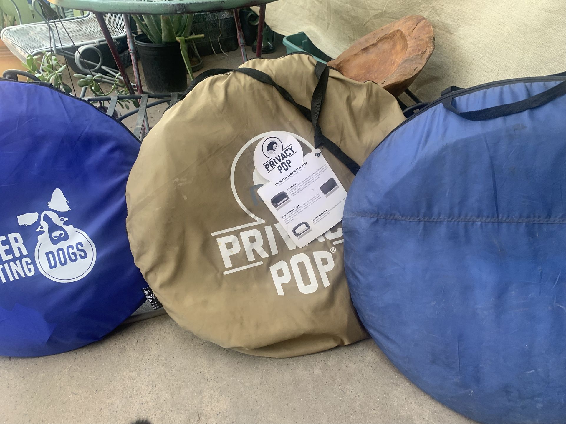 3 Camping Items.
