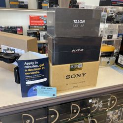Sony FX30 Cinema Camera With Blazar Anamorphic 1.5x 33mm Lens And Blazar Talon 1.5x 50mm AF Lens (Located In Downey, CA)