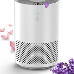 HEPA Air Purifier for Home Bedroom office and desk, High Efficiency Portable Air Cleaner with HEPA Filter UP to 200 ft²