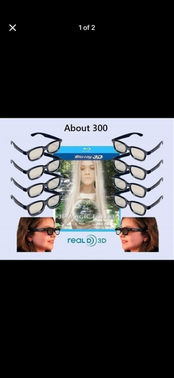 Real 3D glasses
