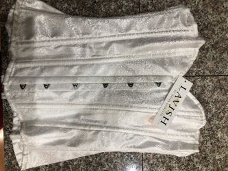 Brand new with back lace corset