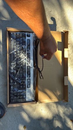 HP Wired PS/2 Desktop Keyboard NEW open box
