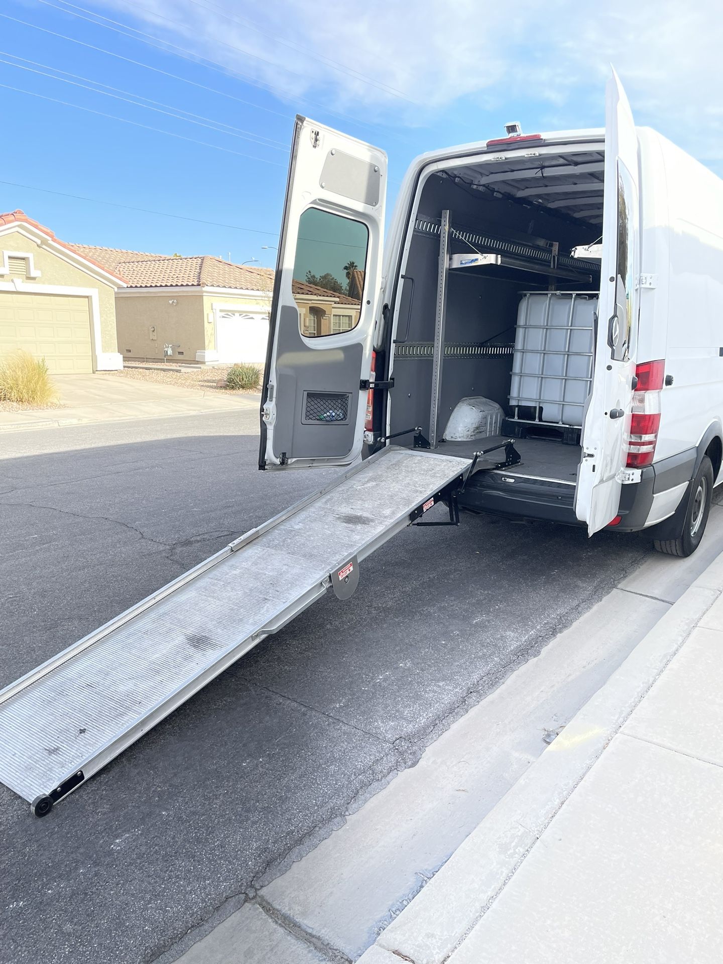 Sprinter Ramp with spring-assist (30” Wide By 108” Long)