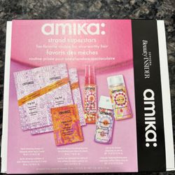NEW AMIKA STRAND SUPERSTARS 8 PIECE HAIRCARE SET $20!!