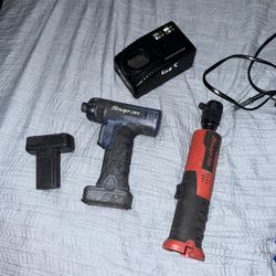 Snap On Drill And Hand Ratchet 