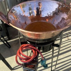 Cazo Para Carnitas Para 15-17lbs Más o Menos De Cobre!