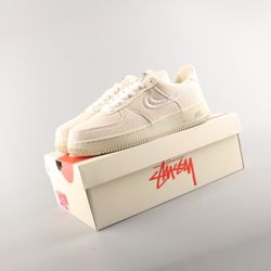 Nike Air Force 1 Low Stussy Fossil 3