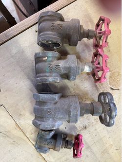 Brass gate valves