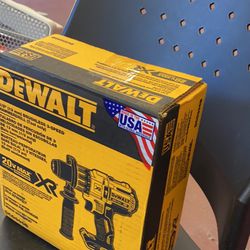 DEWALT 20-Volt MAX XR Cordless Brushless 3-Speed 1/2 in. Hammer Drill (Tool-Only)solo Herramienta 